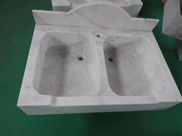 LAVABO QUERCIA - Marmo bianco
